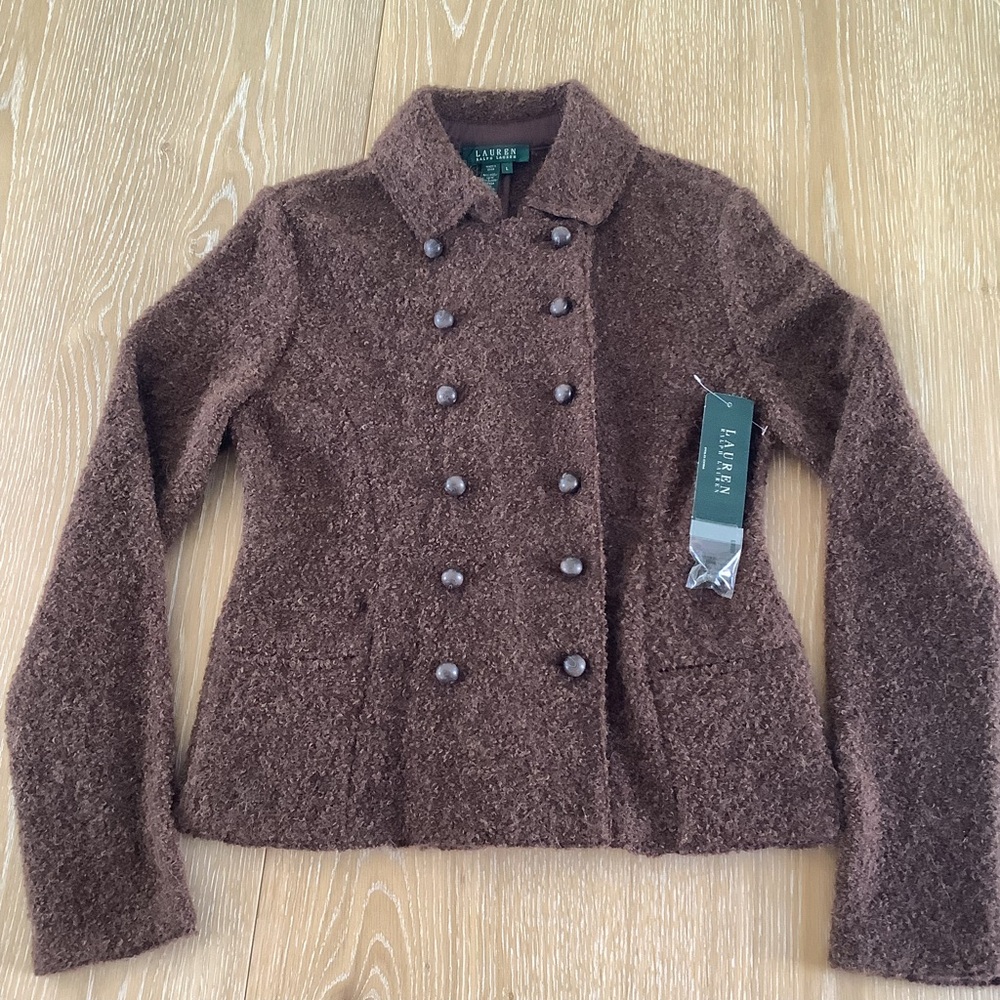 New Vintage Lauren Ralph Lauren Wuthering Heights Sweater Jacket